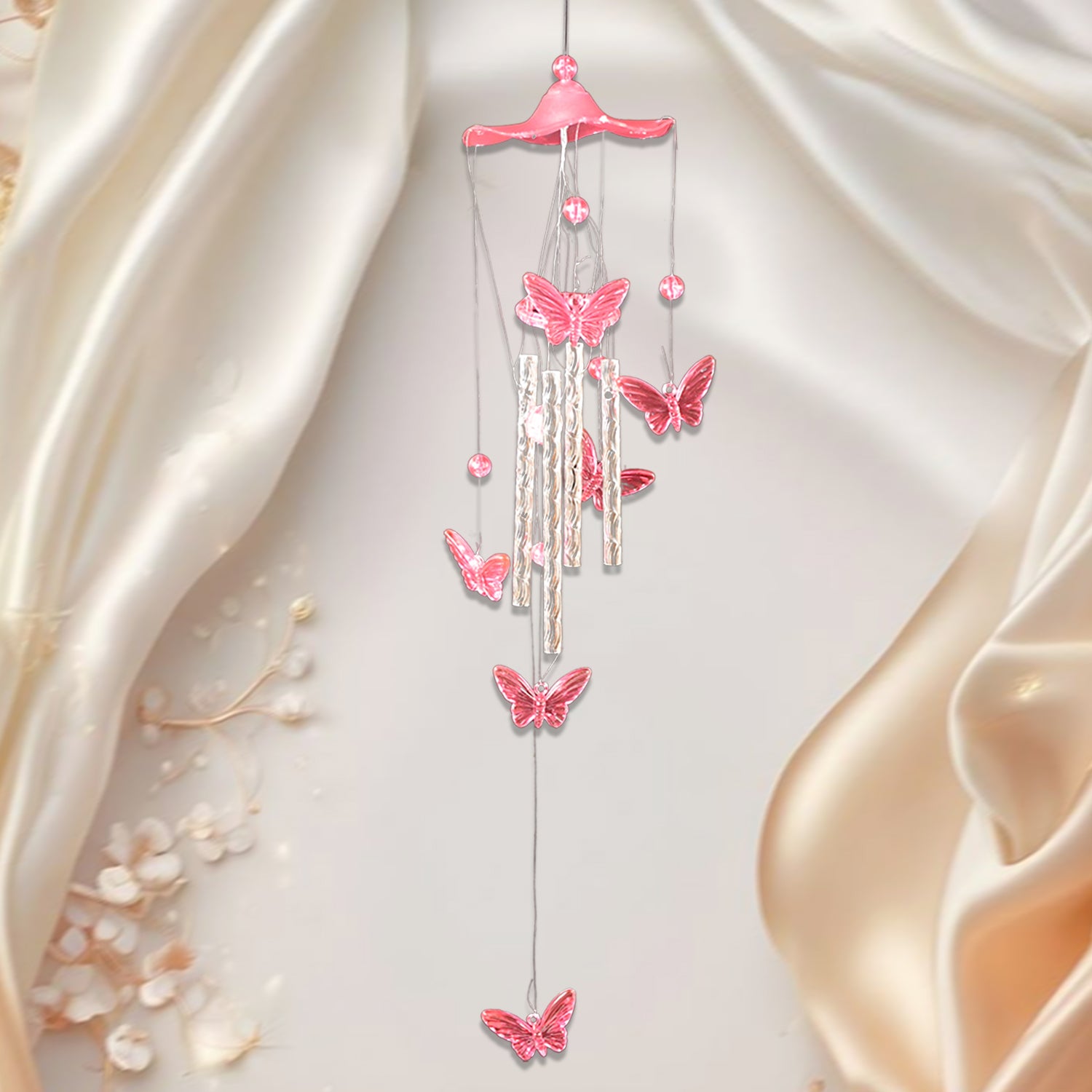 Butterfly Bell Wind Chimes Creative (1 Pc) Butterfly Bell Wind Chimes Creative (1 Pc)